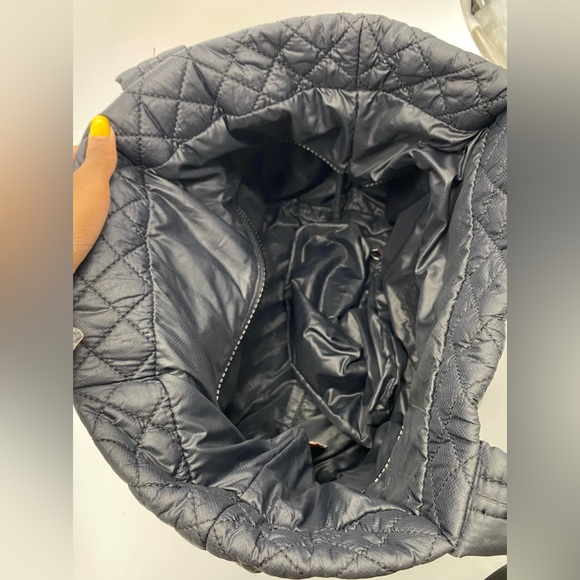 MZ Wallace Black Handbag with Pouch Included.  This is a Small Tote - Picture 4 of 9